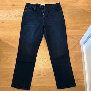 Zara Midnight Blue Denim Pants
